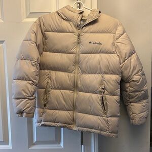 Columbia Cream Puffer Jacket